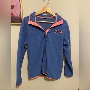 Columbia half button pullover.